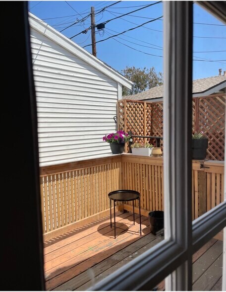 Partial View of Deck - 241 Joy St