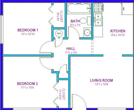 Floorplan - Mockingbird Palms Apartments