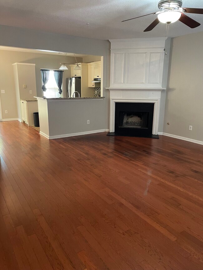 Living room with fireplace - 1815 Kilmington Ct