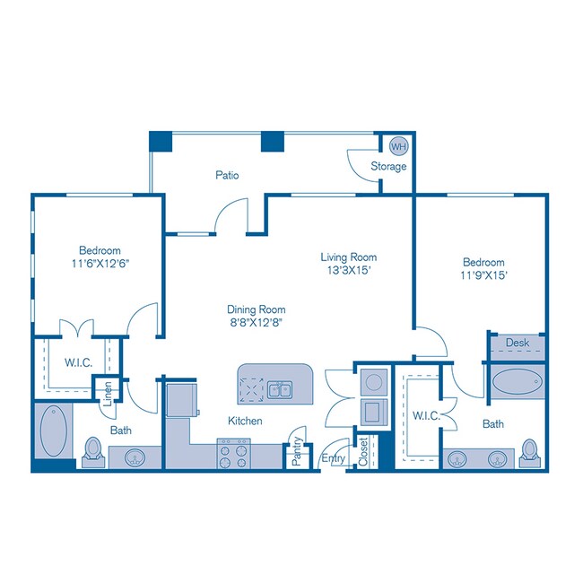 Floorplan - Bridge at Southpark Meadows