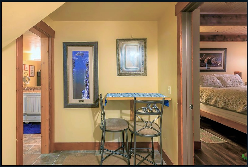 Common area between kitchenette/bath and bedroom - 3000 Big Mountain Rd