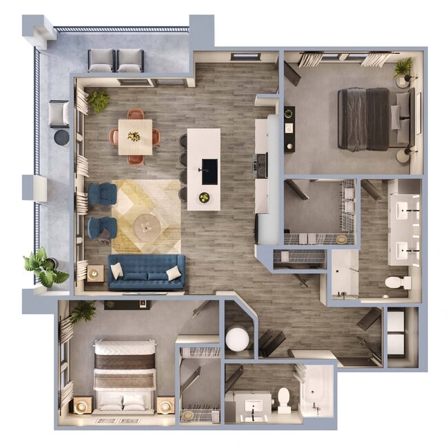 Floorplan - Maren Apartments