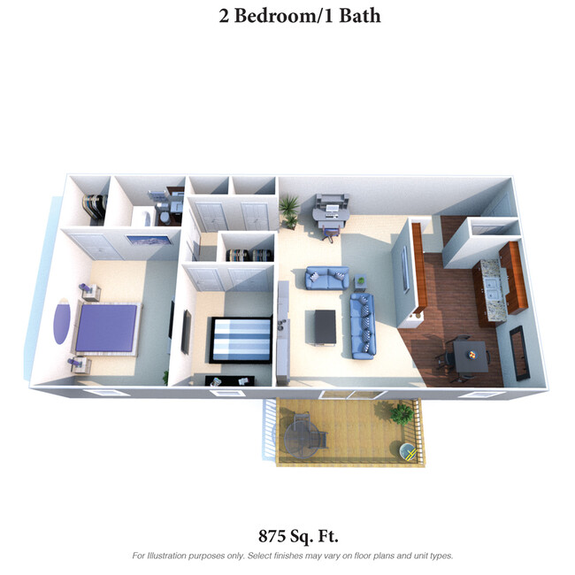 Floorplan - Sharondale Woods Apartments