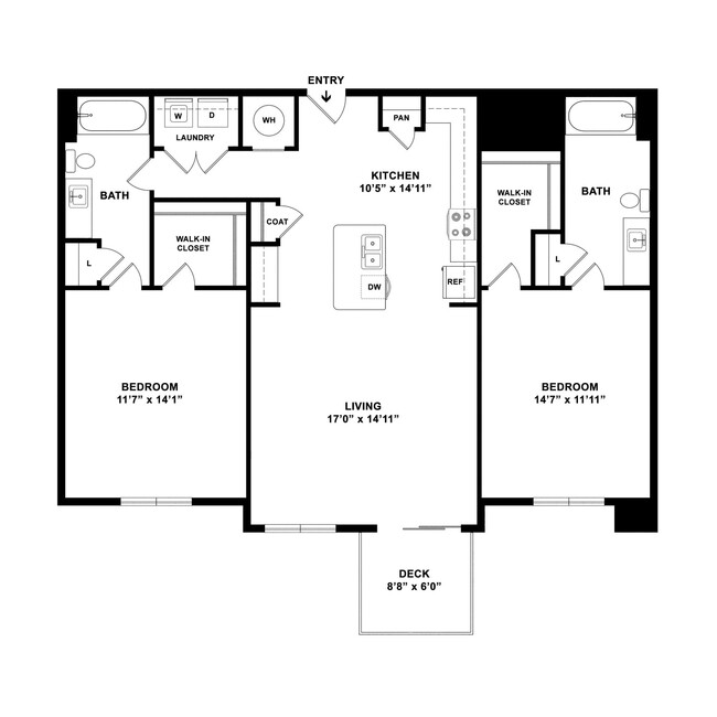 Floorplan - Lofts at Houston Central