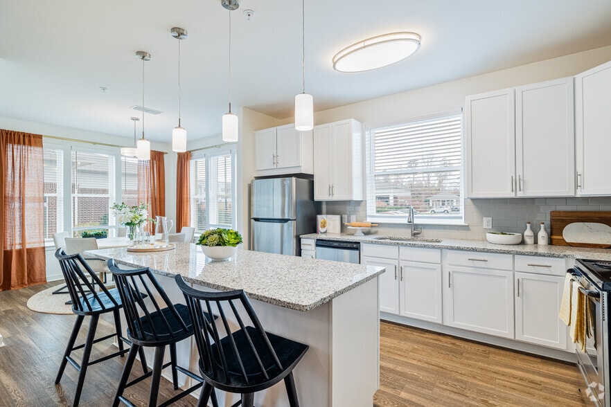 2BR, 2BA -1,213SF - Kitchen - Archer at Brookhill