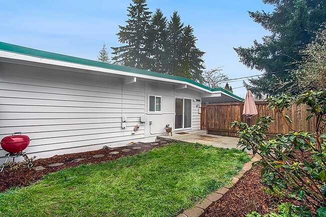 View of house from patio - 16025 Lake Hills Blvd