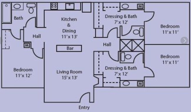 3BR/3BA - Shasta Point Retirement Community