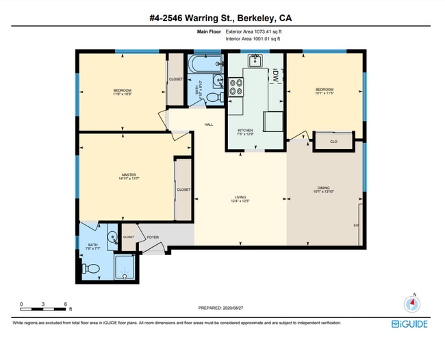 Floorplan - 2546 Warring St.