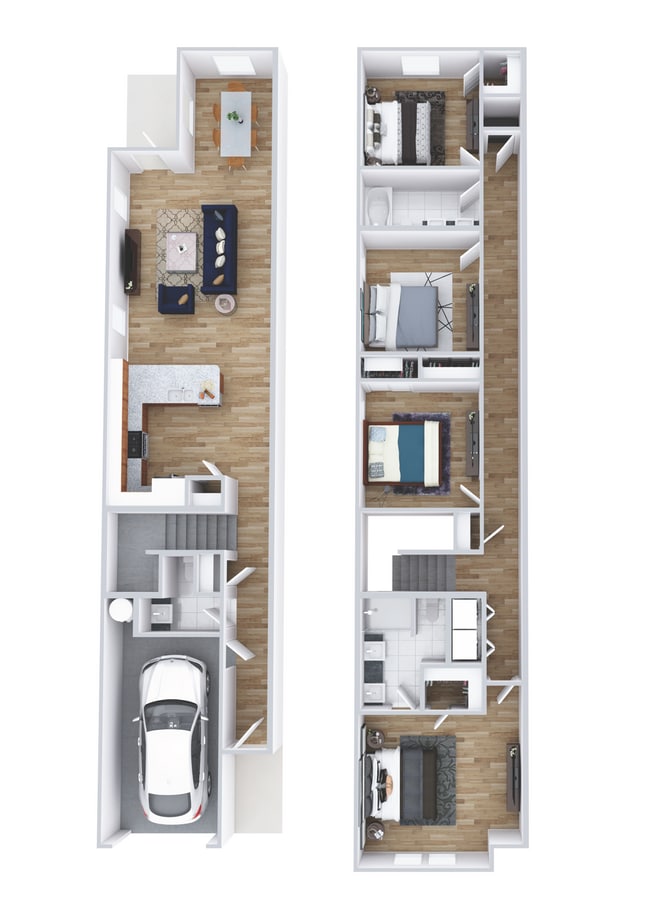 Floorplan - Beacon Point Townes