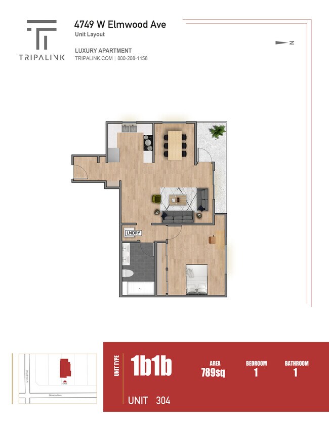 Floorplan - 4749 Elmwood