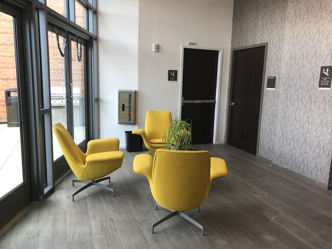 Rooftop seating area - 460 New York Ave NW