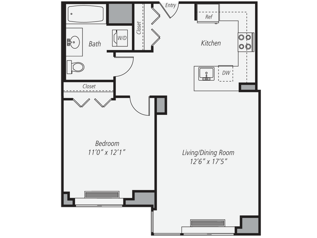 Floorplan - AVA High Line