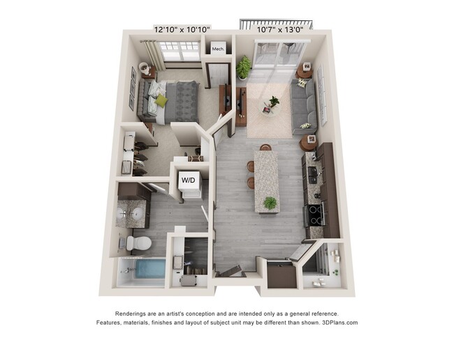 Primary Photo - 1 Bedroom/1 Bathroom Brand-New Apartment