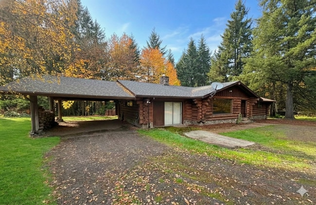 Building Photo - Charming 3BR Country Log Home in the Willamette Valley