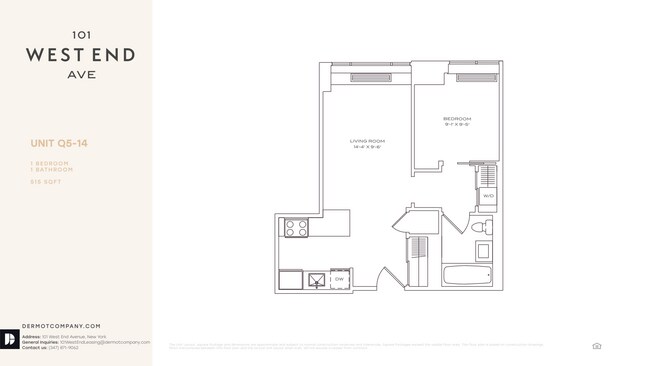 Floorplan - 101 West End Avenue