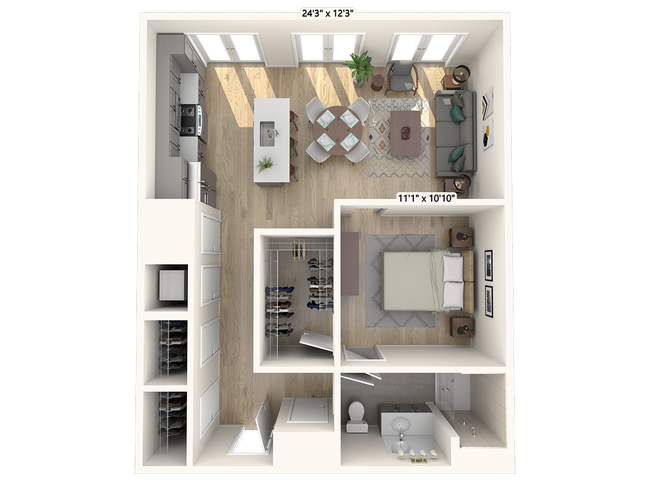 Floorplan - Darien Commons