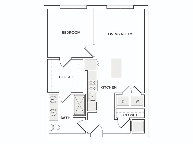 Aria 2 Floor plan - Verso Founders Row