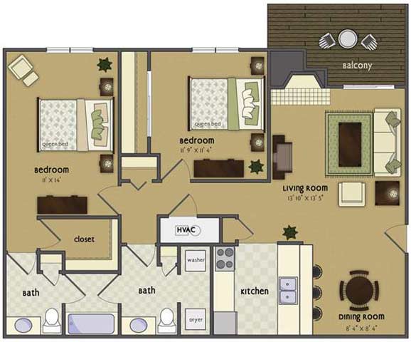 Floorplan - Wycliffe by Broadmoor