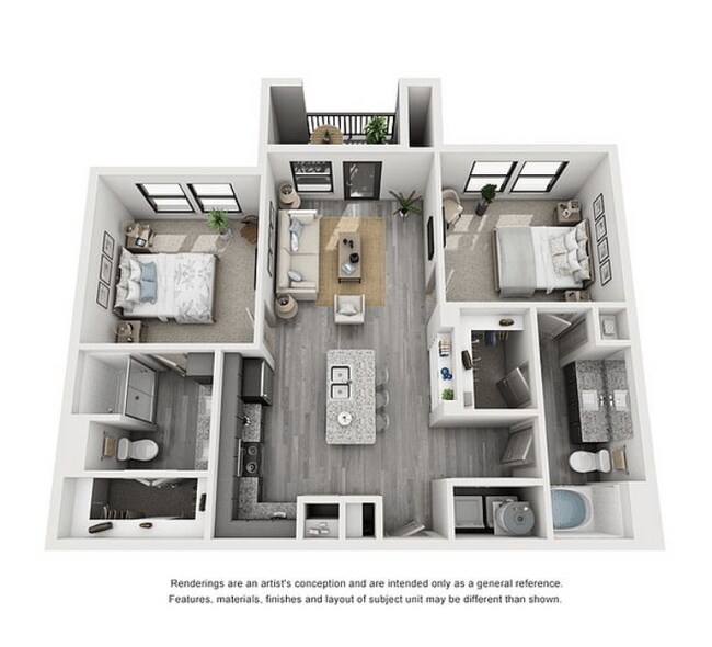 Floorplan - The Flats at Shadowglen