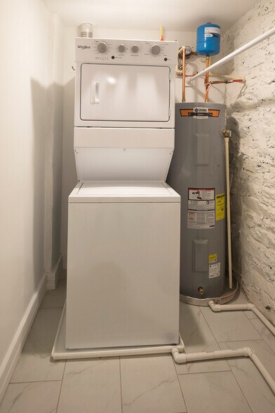 Dedicated laundry and storage room - 1323 Eutaw Pl