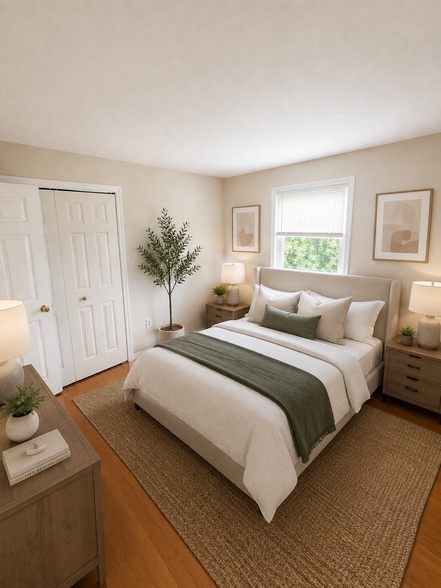 2nd Bedroom top level (furnished) - 212 Dauntly St