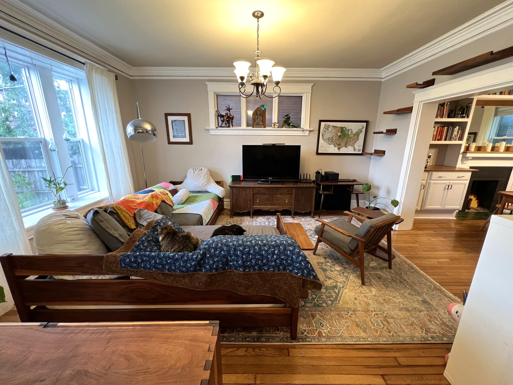 Living Room - 3817 Lafayette Ave