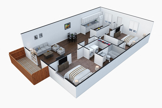 Floorplan - Sanctuary Apartments