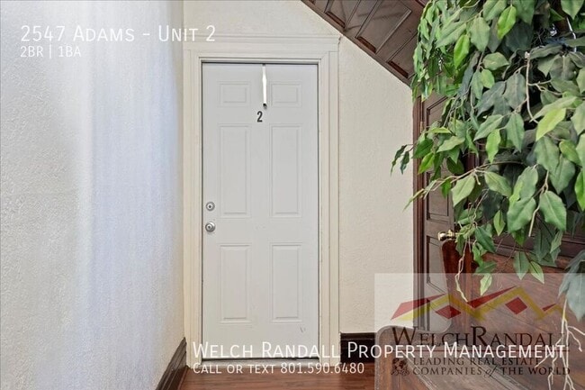 Building Photo - 2547 Adams-Unit 2