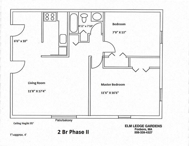 Floorplan - Elm Ledge Apartments