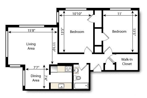 Floorplan - The Glenwood