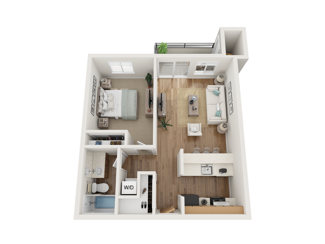 Floorplan - Townside Flats