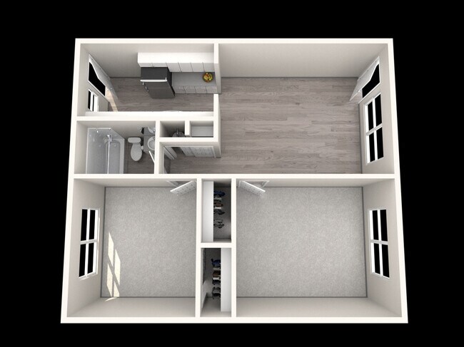 Floorplan - The Den at Hunting Lodge