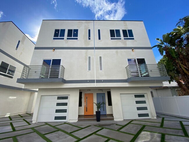 The 2 Back Units of the Property side by side - 5747 Fulcher Ave