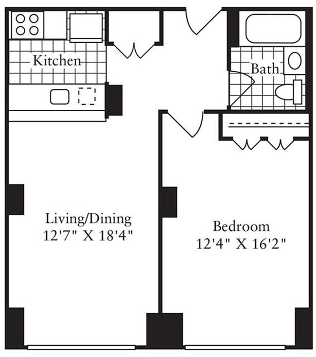 1BR/1BA - The Lanthian