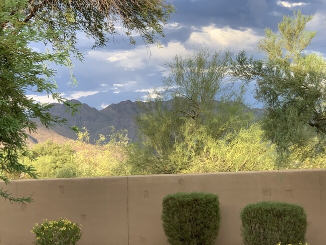 Gorgeous mountain view off back patio and upper balcony - 19475 N Grayhawk Dr