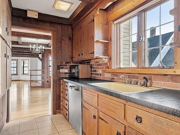 Kitchen into Dining Room - 32 Park Ave