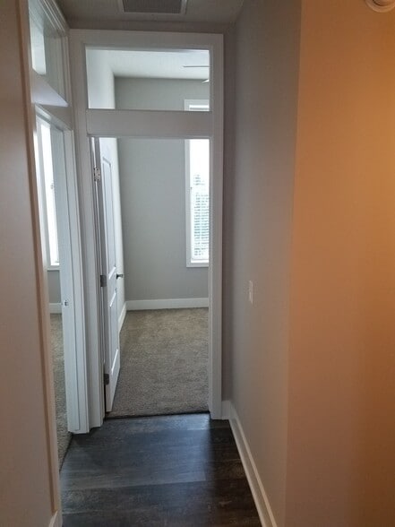 Bdrm entrances west hallway - 220 N Clinton Ave