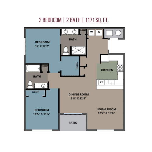Floorplan - Ponds at Village Green