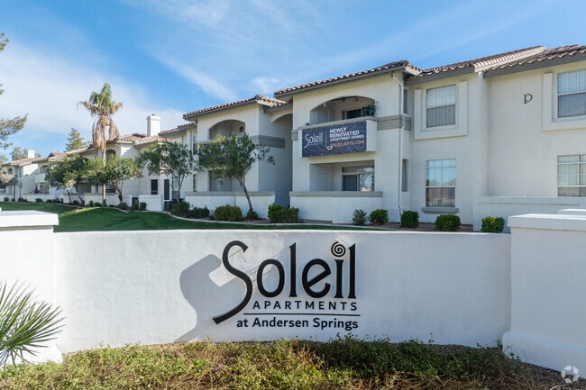 Monument Signage - Soleil Apartments