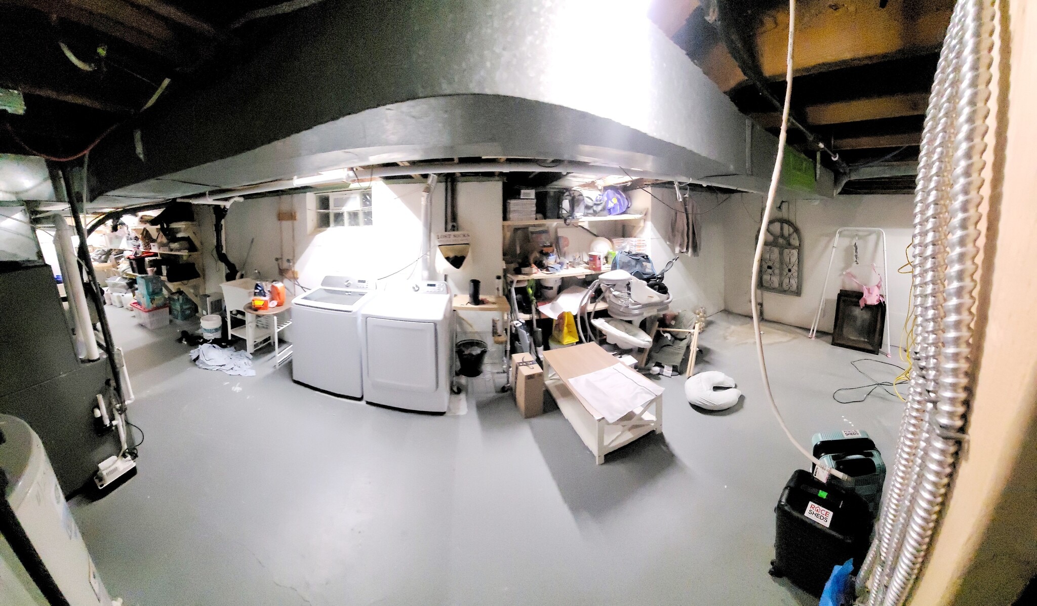 w/d in basement with plenty of storage space - 1100 Orchard Park Rd