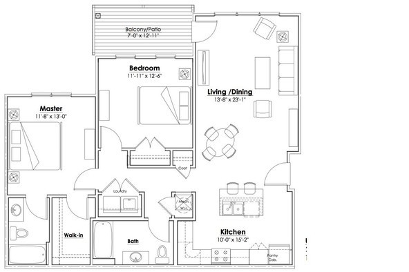 Floorplan - Bluestone Apartments