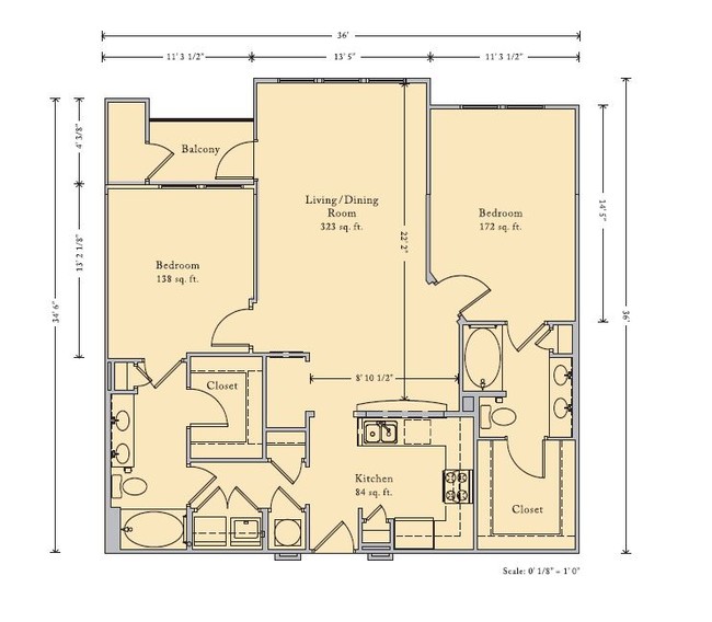 Floorplan - The Bartram