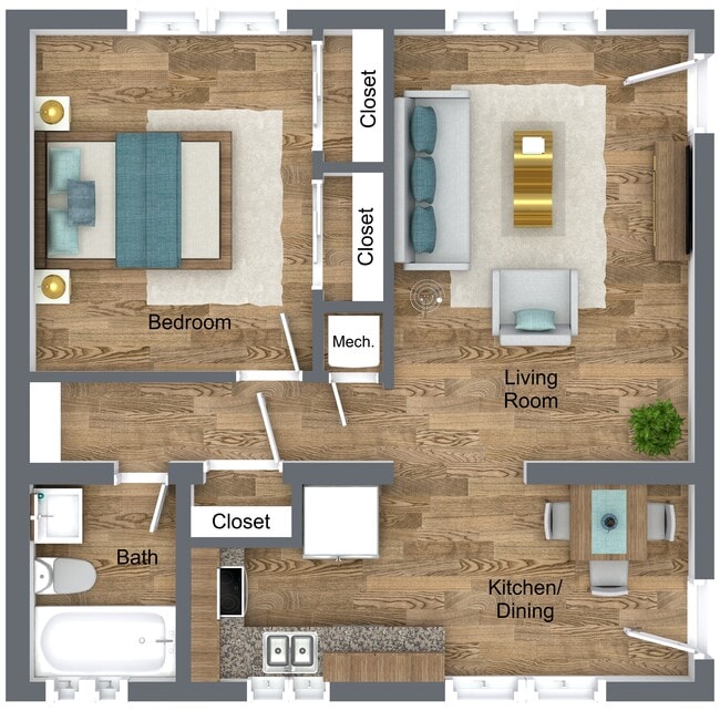 Floorplan - Brookside Crossing