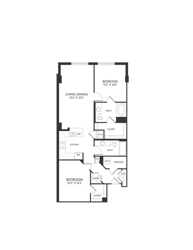 Floorplan - Seventy1Hundred