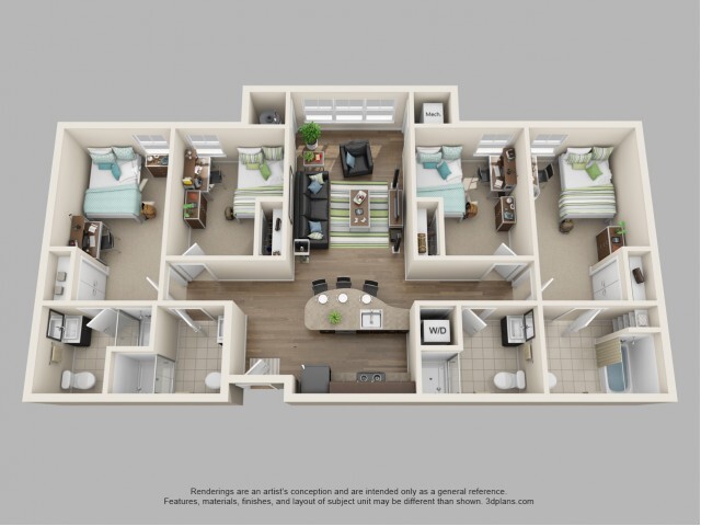 Floorplan - Twin River Commons