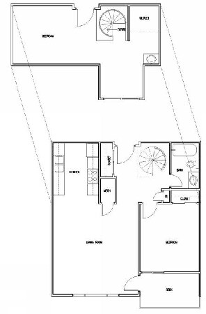 2BR/2BA - Center Oaks Apartments