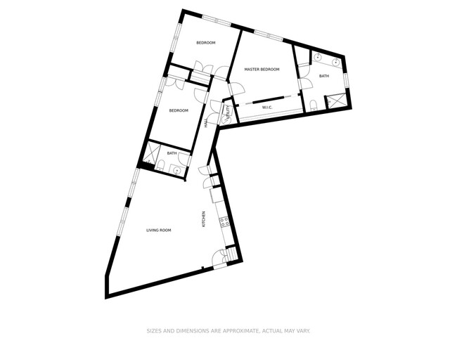 Unit Floor Layout - 25 High St