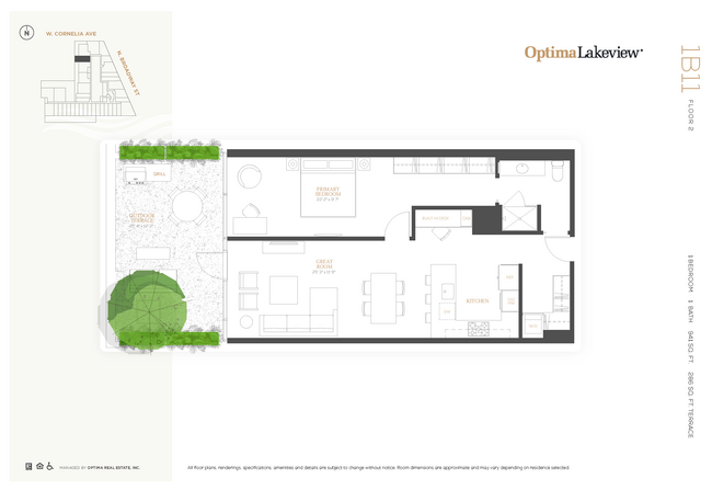 Floorplan - Optima Lakeview