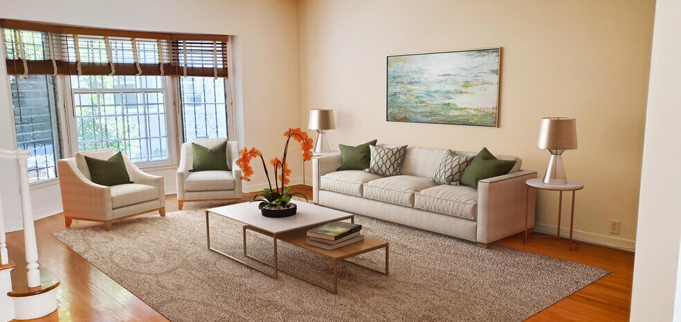 LIVING ROOM VIRTUAL STAGING - 6326 Orange St