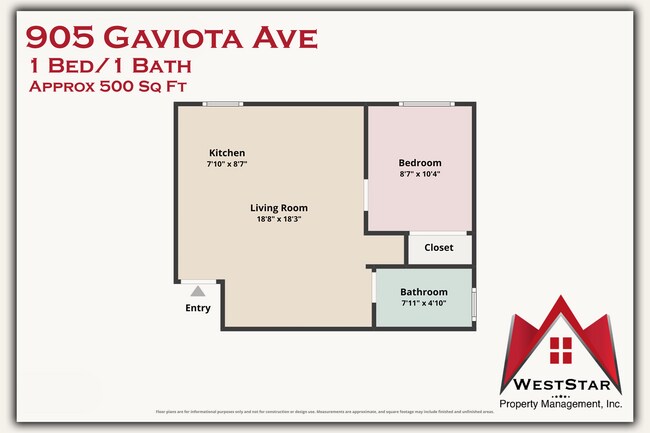 Floorplan - 905 Gaviota Ave